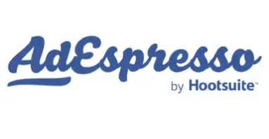 Un logo blu e bianco per il marchio Espresso by Hario, con la parola "Espresso" in corsivo