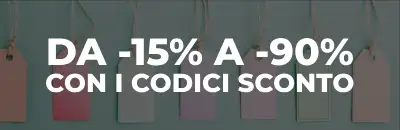 Tag appesi su una tavola blu