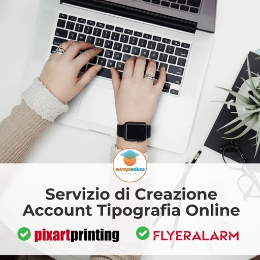 Servizio di Creazione Account Tipografia Online